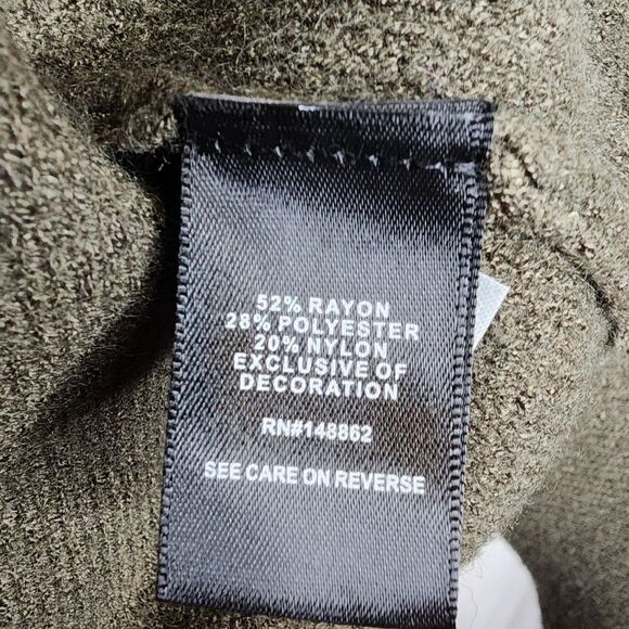 2X 18W 20W Torrid Green Long Sweater Cardigan Give Me A Break Lovesick Relaxed F - Picture 5 of 7